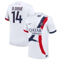 Echipament fotbal Paris Saint-Germain Desire Doue #14 Tricou Deplasare 2024-25 maneca scurta